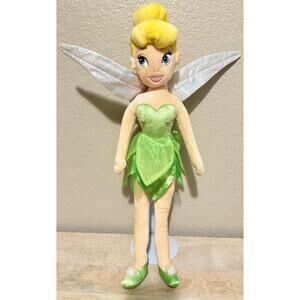 Disney Tinker Bell 22" Plush Stuffed Doll Fairies Tink Peter Pan
